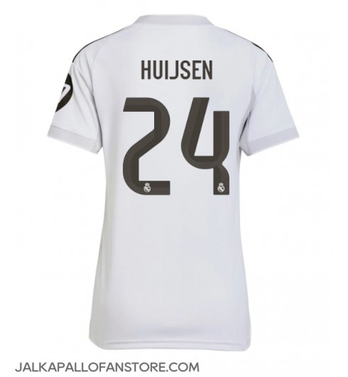 Real Madrid Dean Huijsen #24 Kotipaita Naisten 2025-26 Lyhythihainen Real Madrid Dean Huijsen #24 Kotipaita Naisten 2025-26 Lyhythihainen